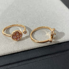 ¡®Loco¡¯SUN 1 DIAMOND PINK MOP RING