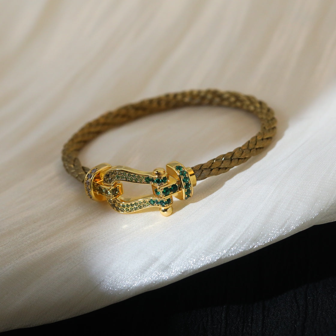 ¡®Loco¡¯FORCE 10 GOLD GREEN DIAMOND PAVED