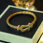 ¡®Loco¡¯FORCE 10 GOLD GREEN DIAMOND PAVED