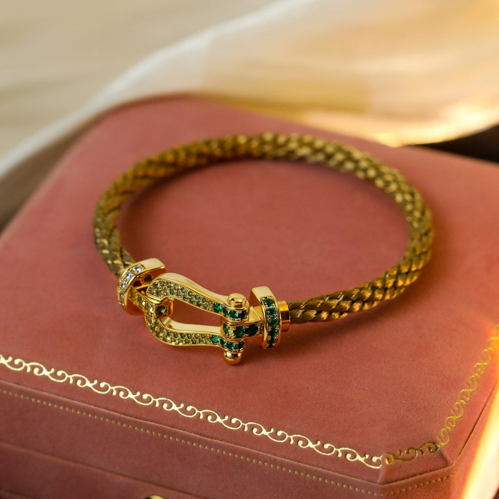 ¡®Loco¡¯FORCE 10 GOLD GREEN DIAMOND PAVED