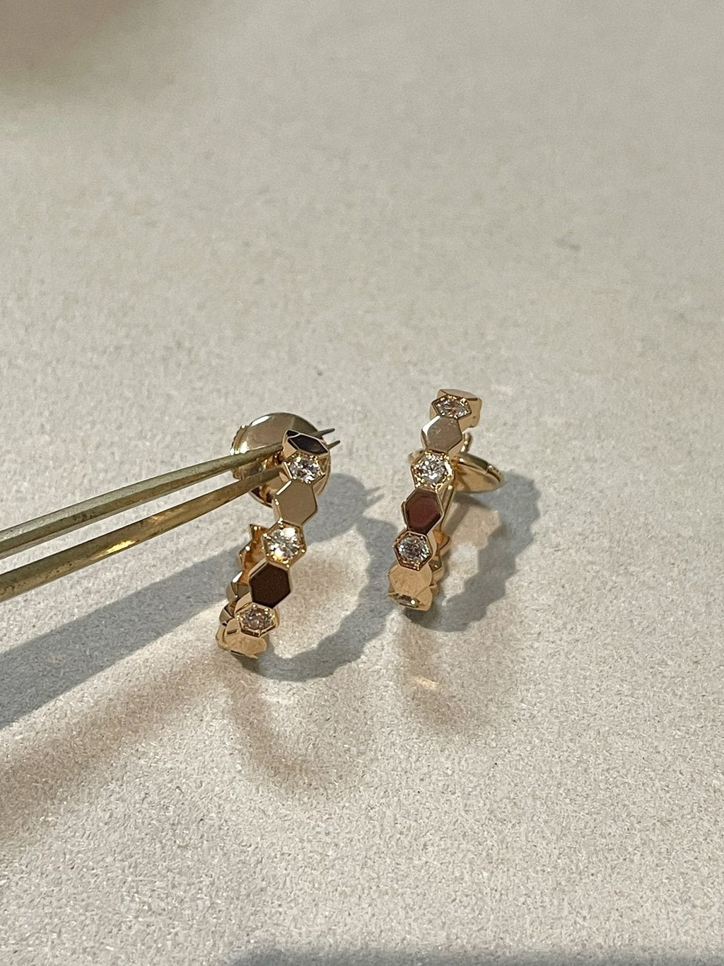 ¡®Loco¡¯BEE LOVE Earrings GOLD DIAMOND