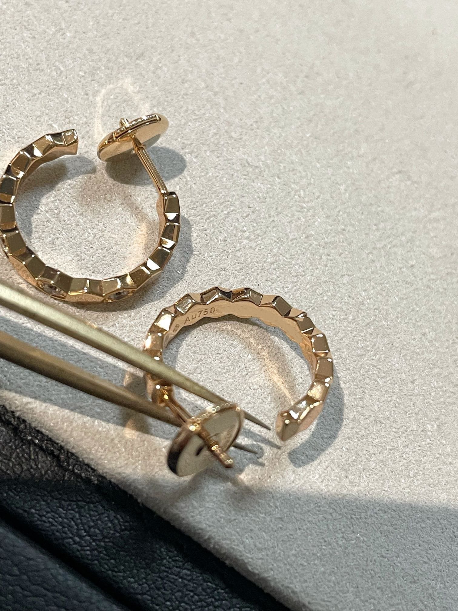 ¡®Loco¡¯BEE LOVE Earrings GOLD DIAMOND