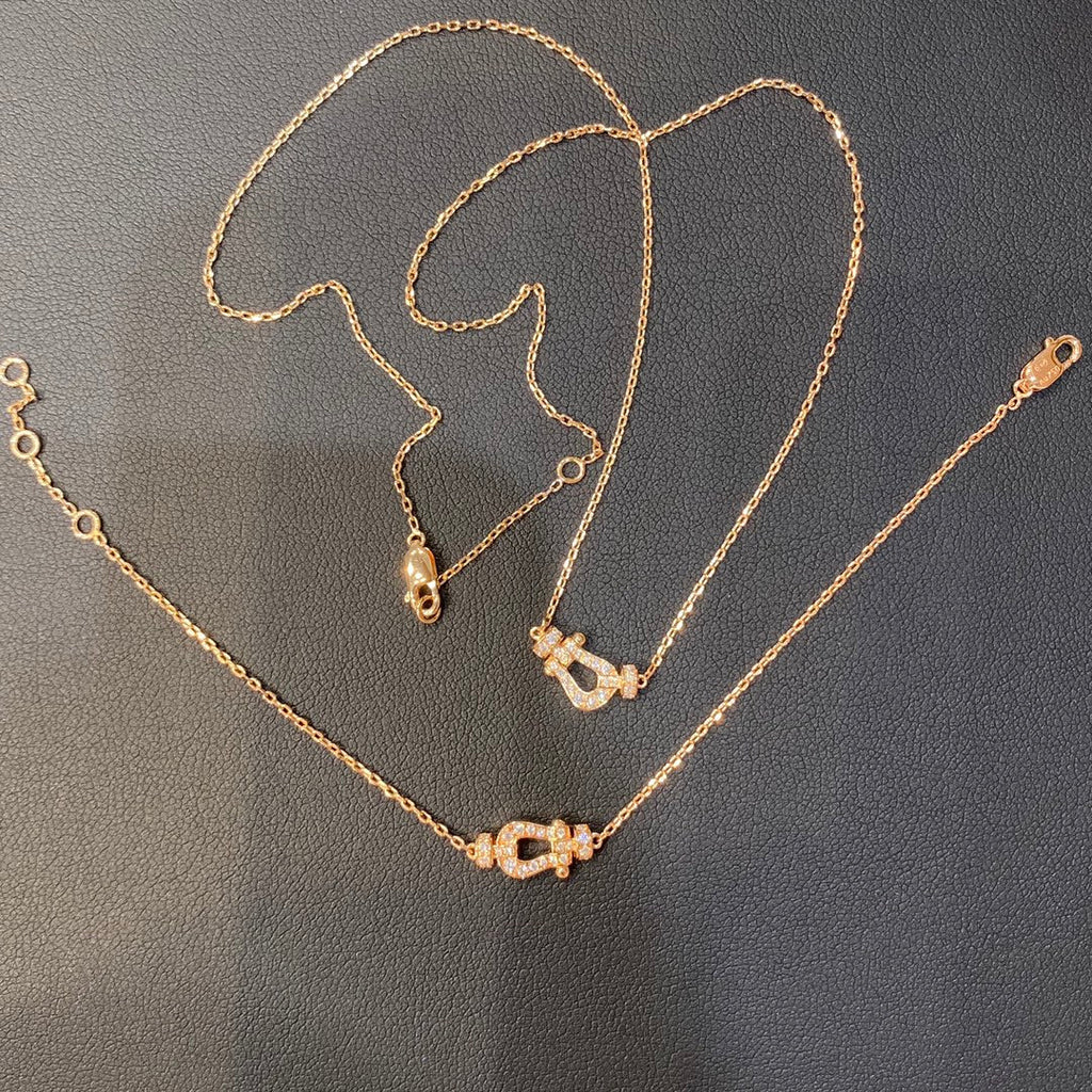 ¡®Loco¡¯FORCE 10 DIAMOND PINK GOLD NECKLACE MINI MODEL