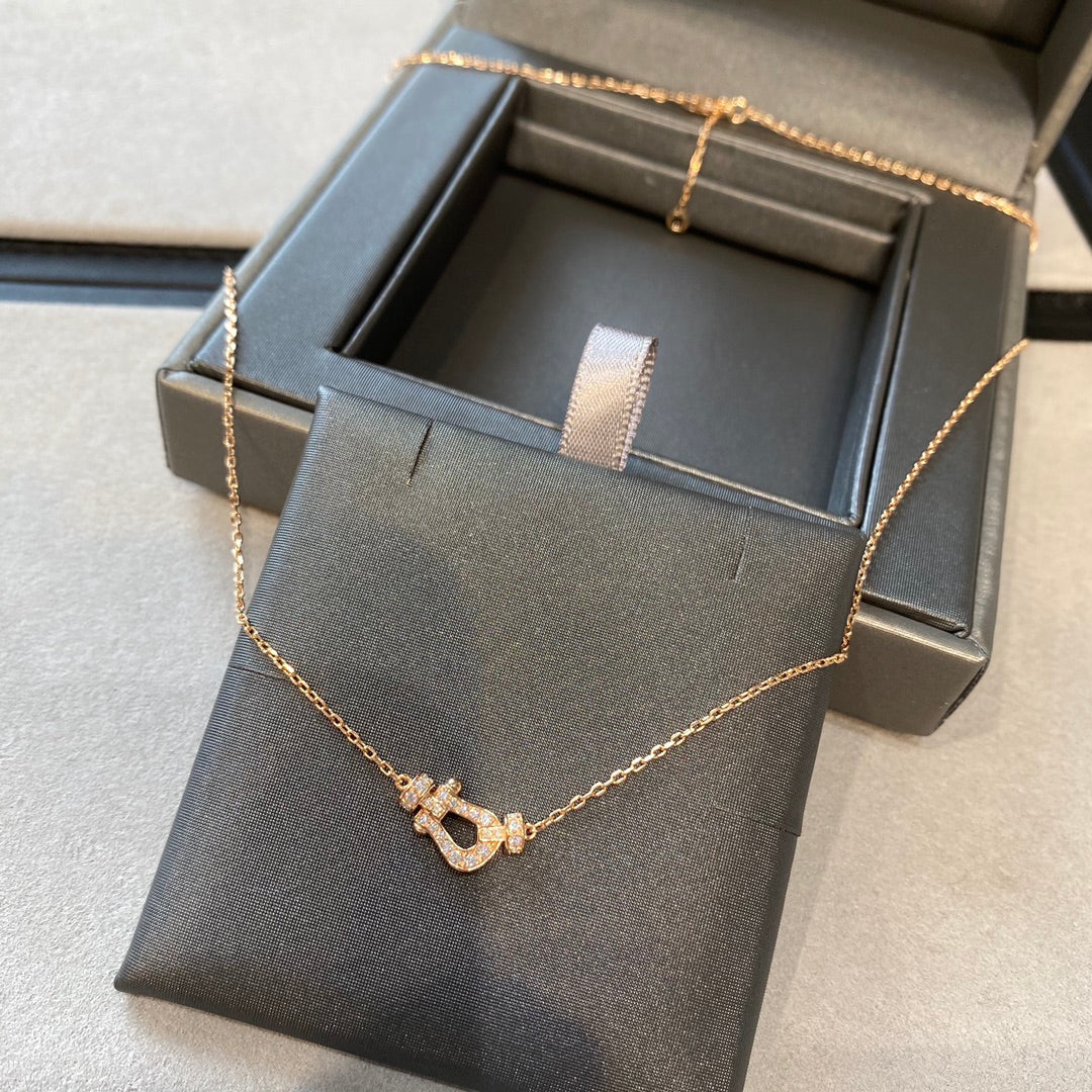 ¡®Loco¡¯FORCE 10 DIAMOND PINK GOLD NECKLACE MINI MODEL