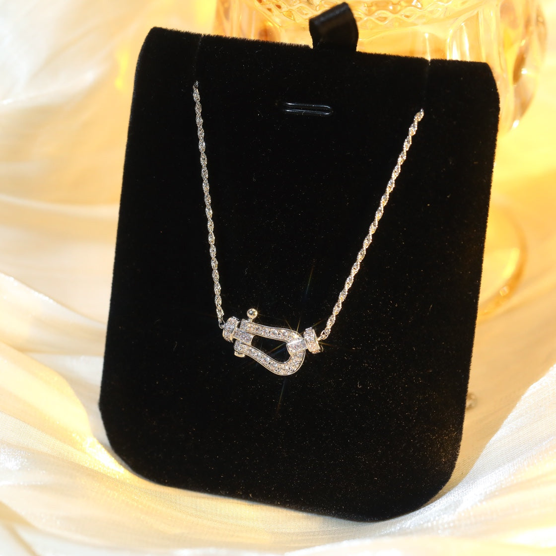 ¡®Loco¡¯FORCE 10 DIAMOND SILVER NECKLACE MINI MODEL
