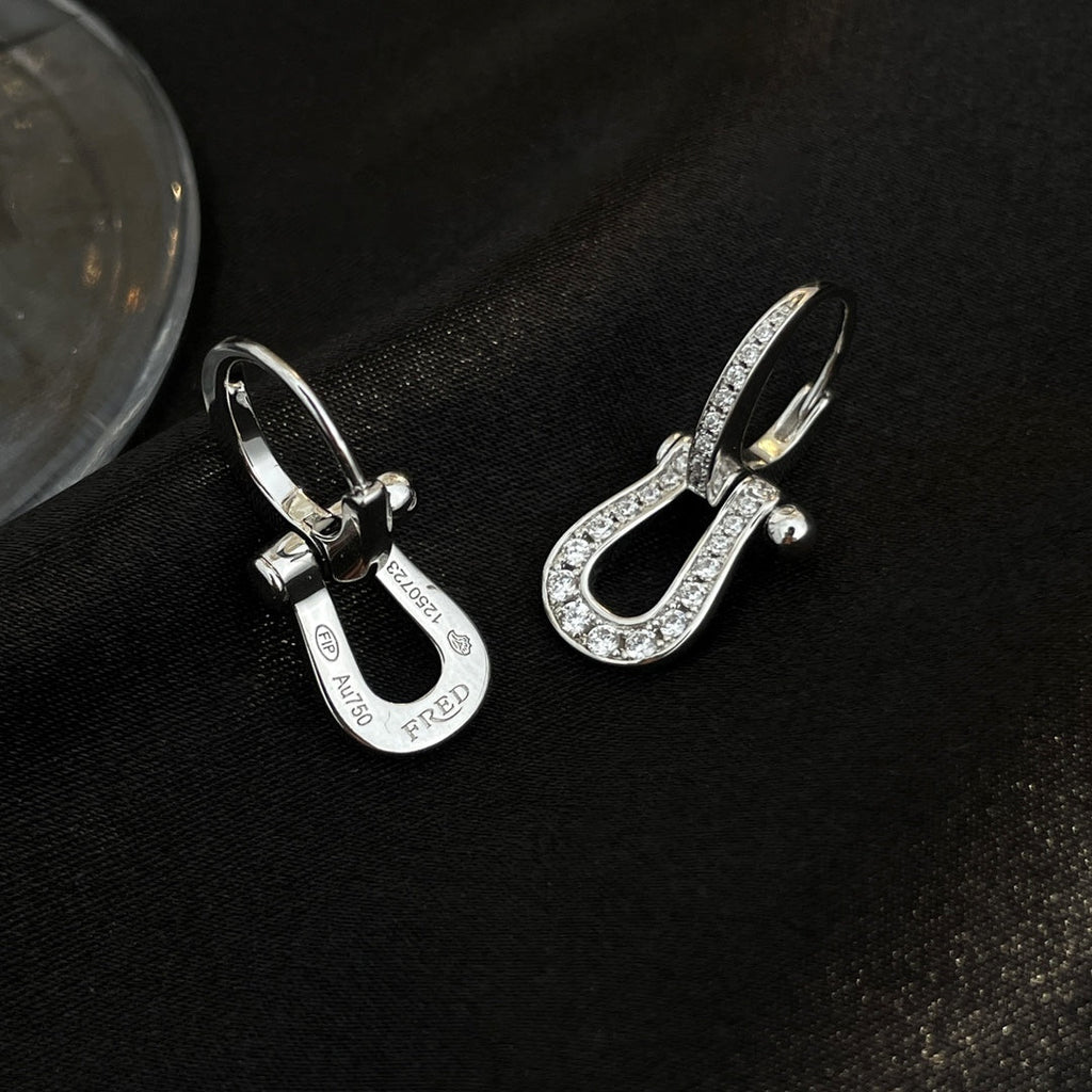 ¡®Loco¡¯FORCE 10 FULL DIAMOND DROP EARRINGS MEDIUM MODEL
