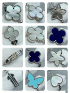 ¡®Loco¡¯LUCKY CLOVER SILVER 11 MOTIF NECKLACE