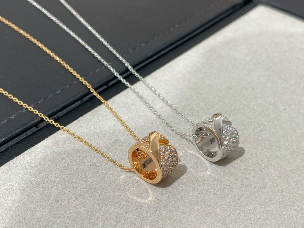 ¡®Loco¡¯LIENS EVIDENCE DIAMOND PAVED NECKLACE