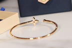 ¡®Loco¡¯IDYLLE GOLD OPEN BRACELET DIAMOND PAVED