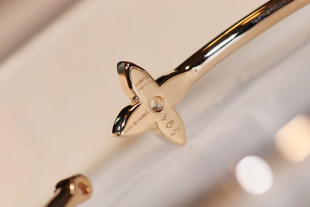 ¡®Loco¡¯IDYLLE GOLD OPEN BRACELET DIAMOND PAVED