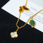 ¡®Loco¡¯LUCKY SPRING 5 MOTIF GOLD BRACELET