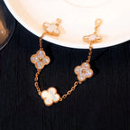 [Loco]New CLOVER WHITE PEARL MOP 5 MOTIF BRACELET COLLECTION