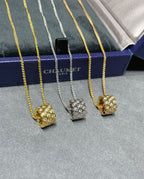 ¡®Loco¡¯BEE LOVE DIAMOND PAVED 3 ROW NECKLACE