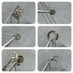 ¡®Loco¡¯BEE LOVE DIAMOND PAVED 3 ROW NECKLACE