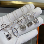 ¡®Loco¡¯CONSTANCE PEDANT SILVER NECKLACE