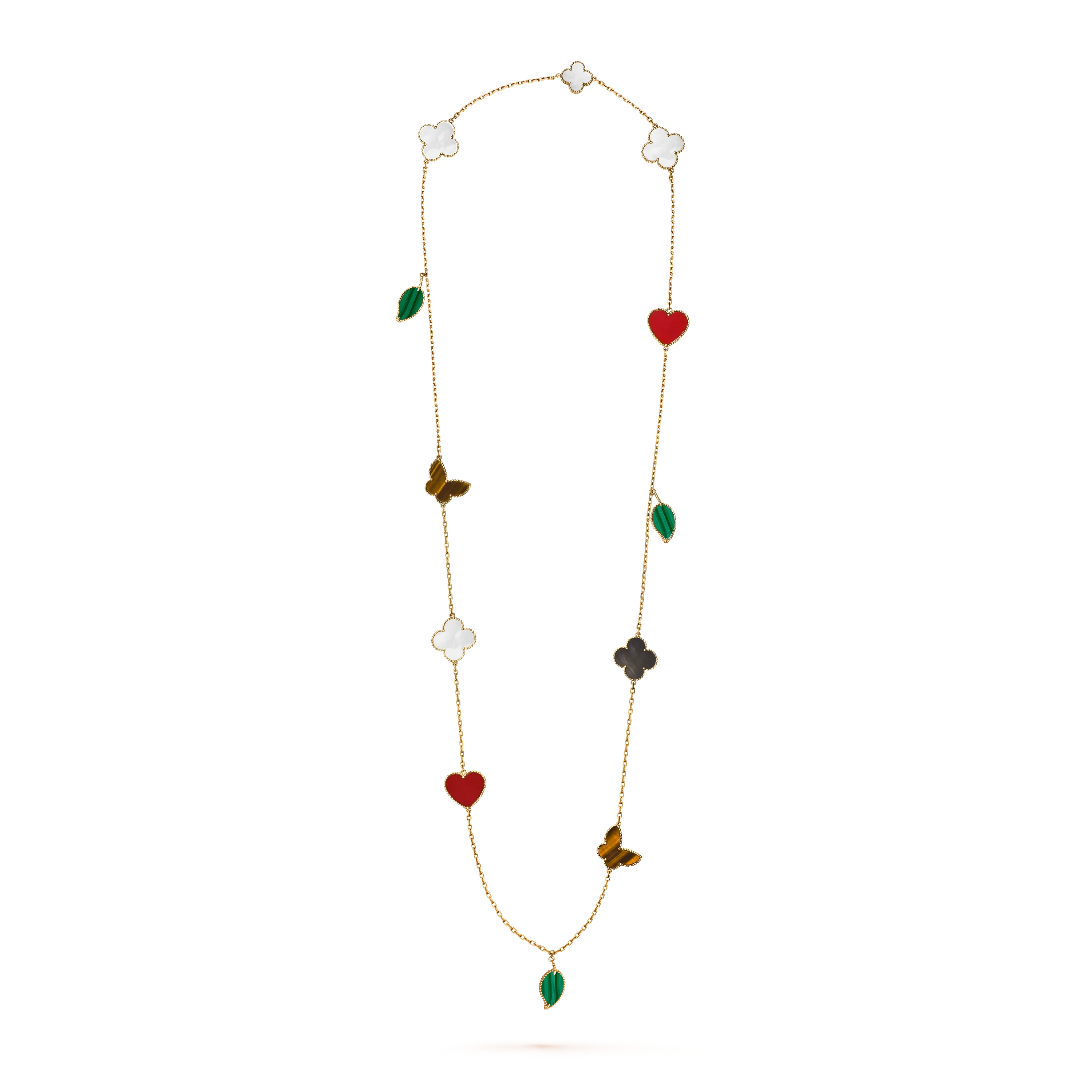 [Loco] Lucky Alhambra Long Necklace-12 Designs