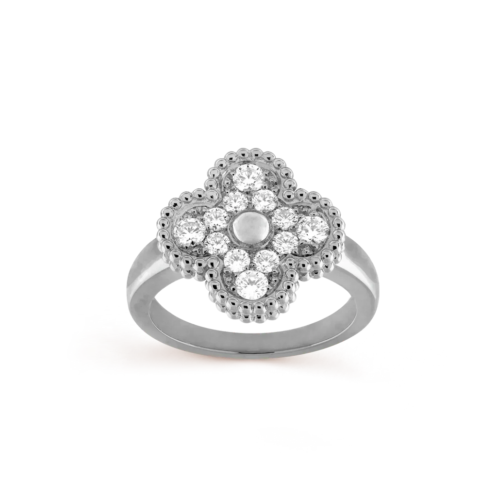 ¡®Loco¡¯CLOVER DIAMOND RING