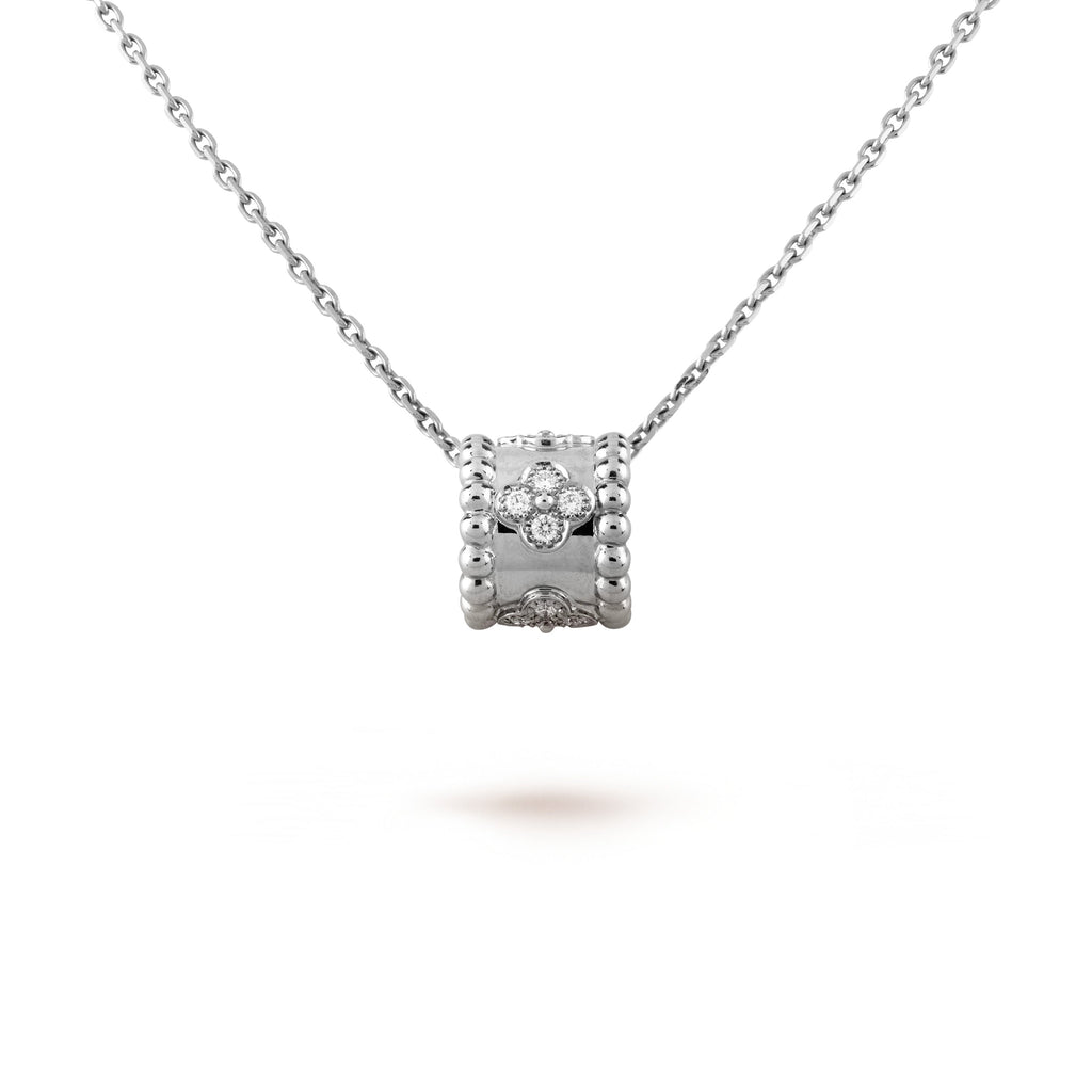 ¡®Loco¡¯PERLEE PEDANT SIVLER DIAMOND NECKLACE