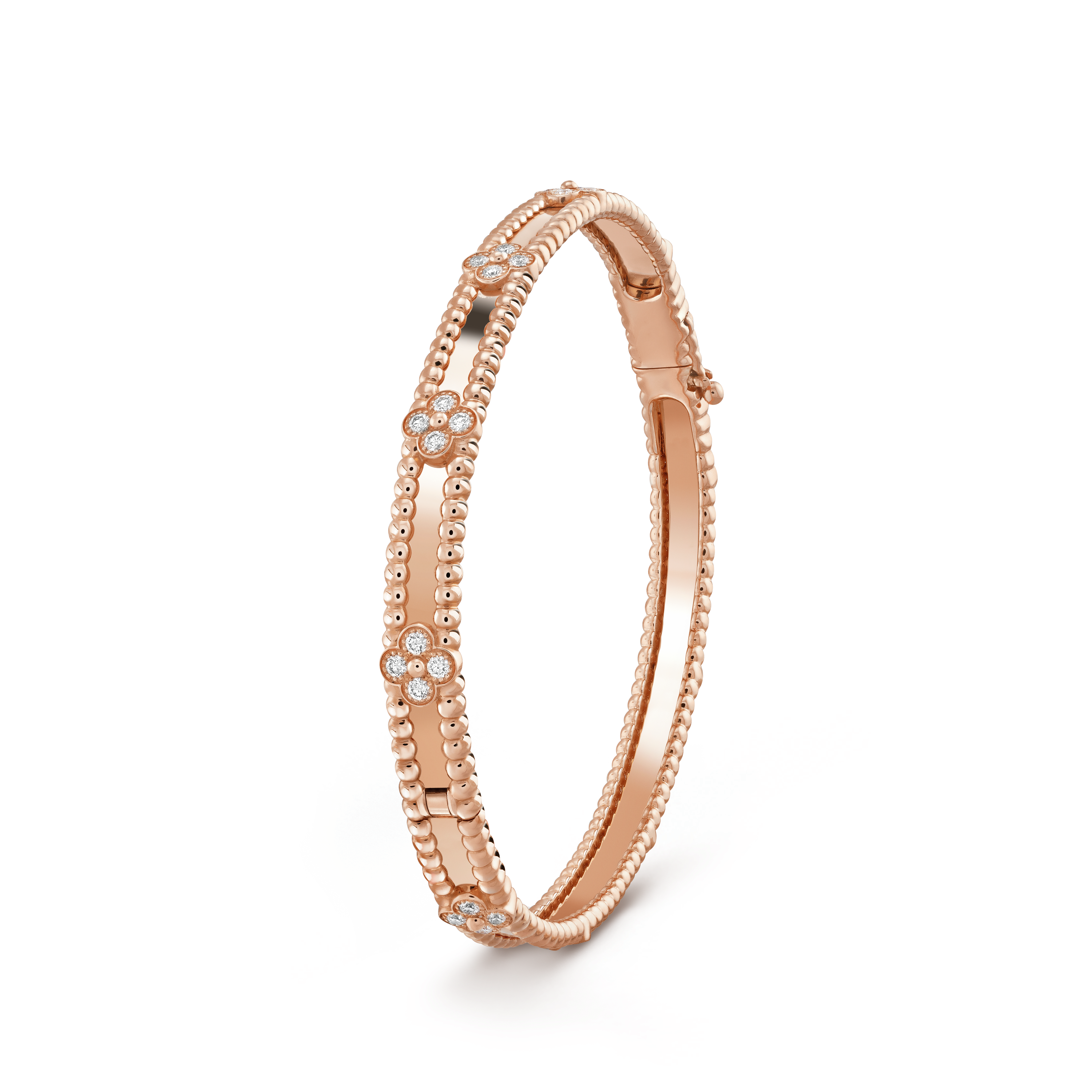 ¡®Loco¡¯CLOVER BRACELET 4MM DIAMONDS