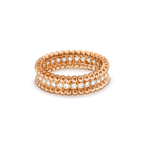 ¡®Loco¡¯PERLEE DIAMOND ROSE GOLD RING