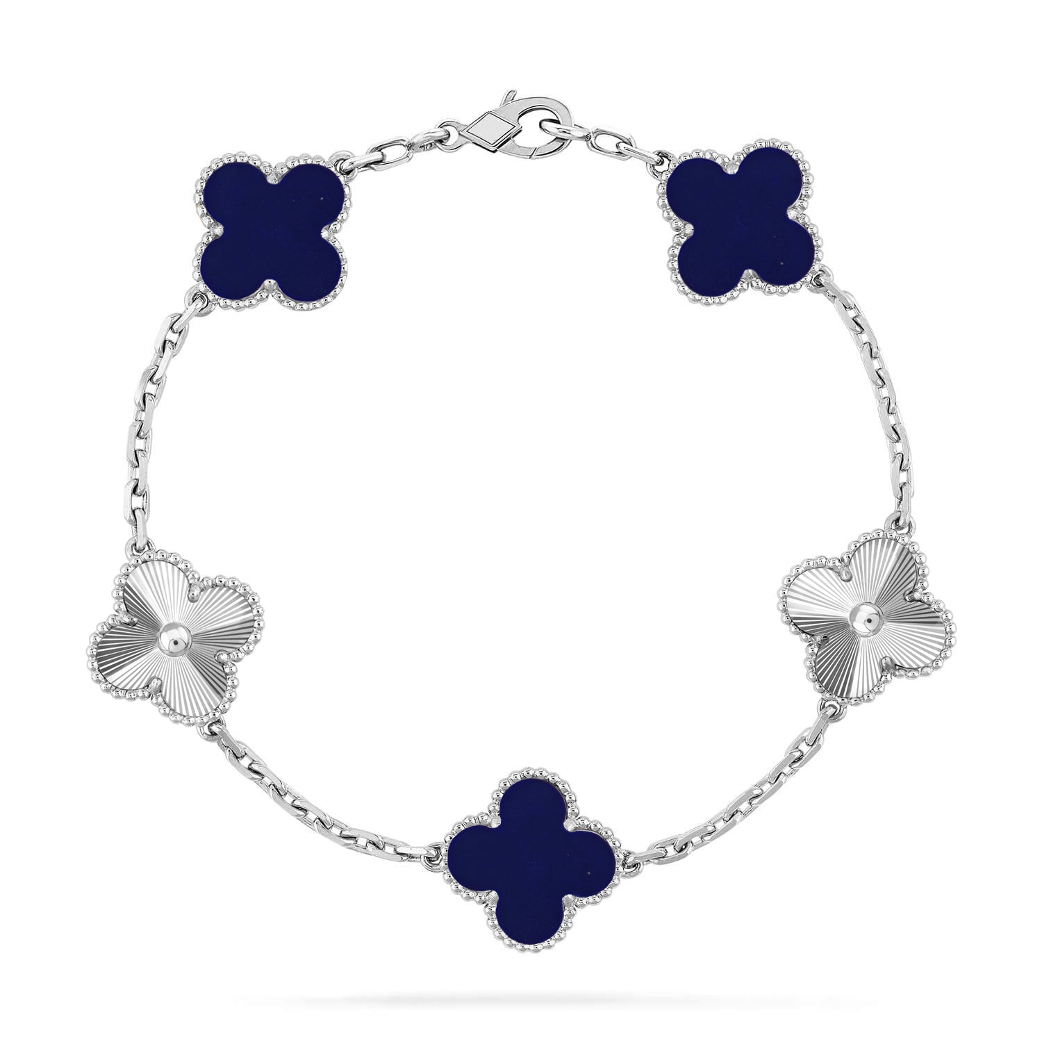 [Loco]New CLOVER 5 MOTIF LAPIS LAZULI BRACELET COLLECTION