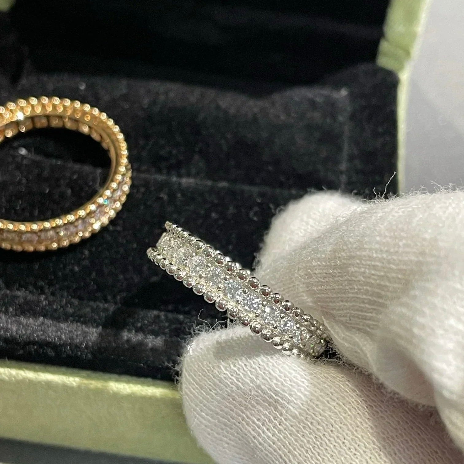 ¡®Loco¡¯PERLEE DIAMOND SILVER RING