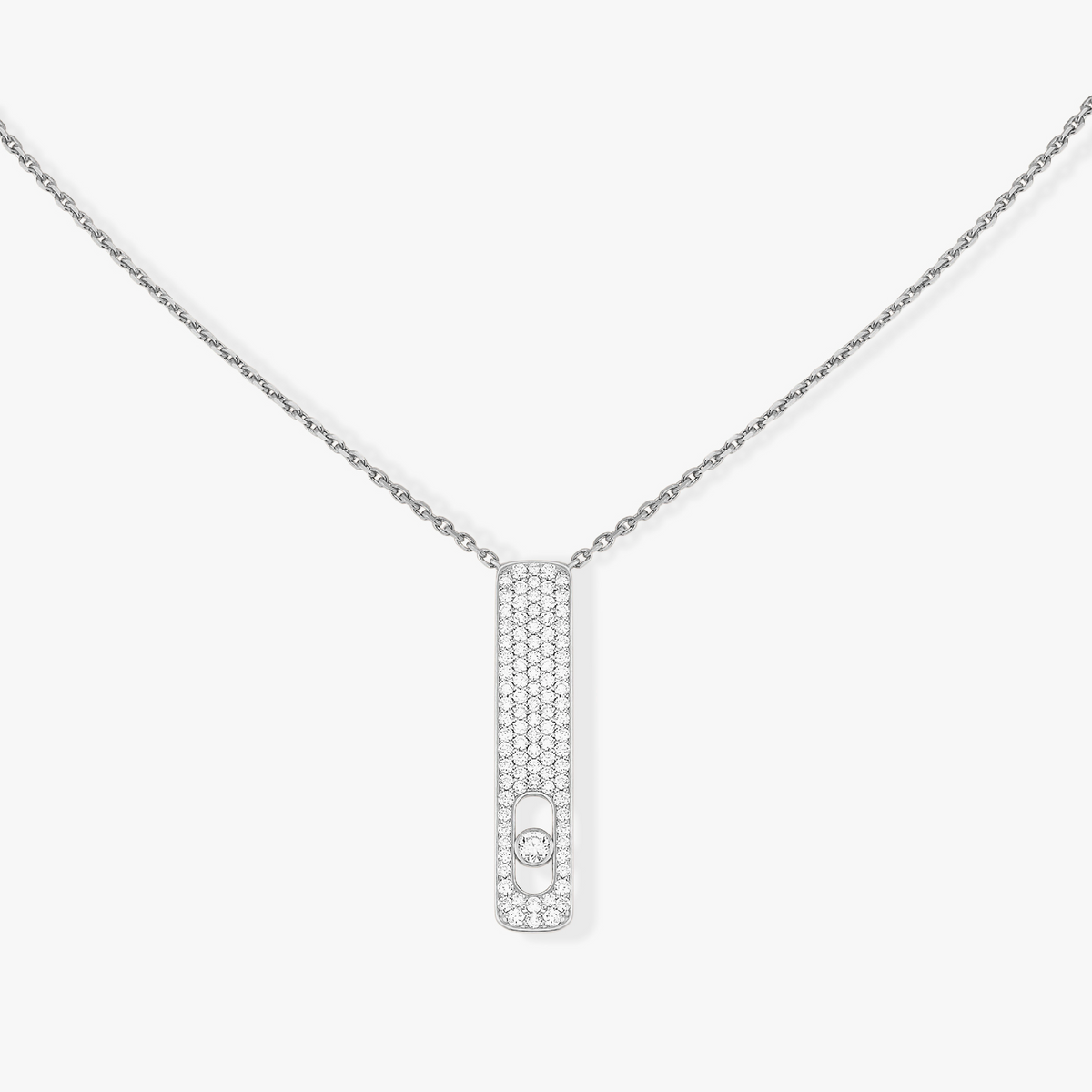 [Loco]MY FIRST DIAMOND PAVED NECKLACE