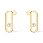 [Loco jewelrys]MOVE UNO SMALL 1 DIAMOND EARRINGS