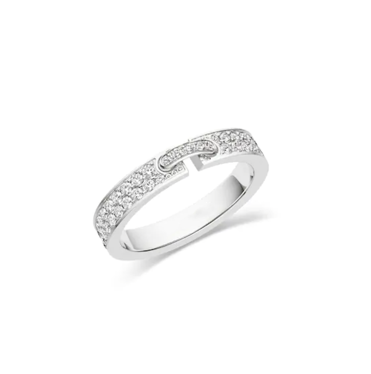 ¡®Loco¡¯ALLIANCE LIENS VIDENCE PAVED DIAMOND 4MM RING