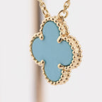 ¡®Loco¡¯CLOVER 15MM VINTAGE TURQUOISE NECKLACE