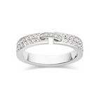 ¡®Loco¡¯ALLIANCE LIENS VIDENCE PAVED DIAMOND 4MM RING