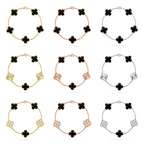 [Loco]New CLOVER 5 MOTIF ONYXS BRACELET COLLECTION