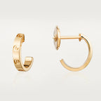 ¡®Loco¡¯LOVE EARRINGS 2.65MM PINK GOLD
