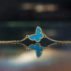 ¡®Loco¡¯BUTTERFLY TURQUOISE BUTTERFLY BRACELET