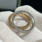 ¡®Loco¡¯PERLEE DIAMOND ROSE GOLD RING