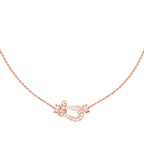 ¡®Loco¡¯FORCE 10 PINK GOLD DIAMOND NECKLACE