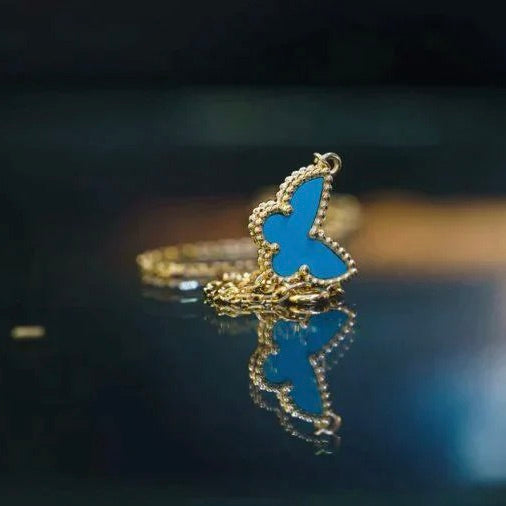 ¡®Loco¡¯BUTTERFLY TURQUOISE BUTTERFLY BRACELET