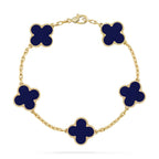 [Loco]New CLOVER 5 MOTIF LAPIS LAZULI BRACELET COLLECTION