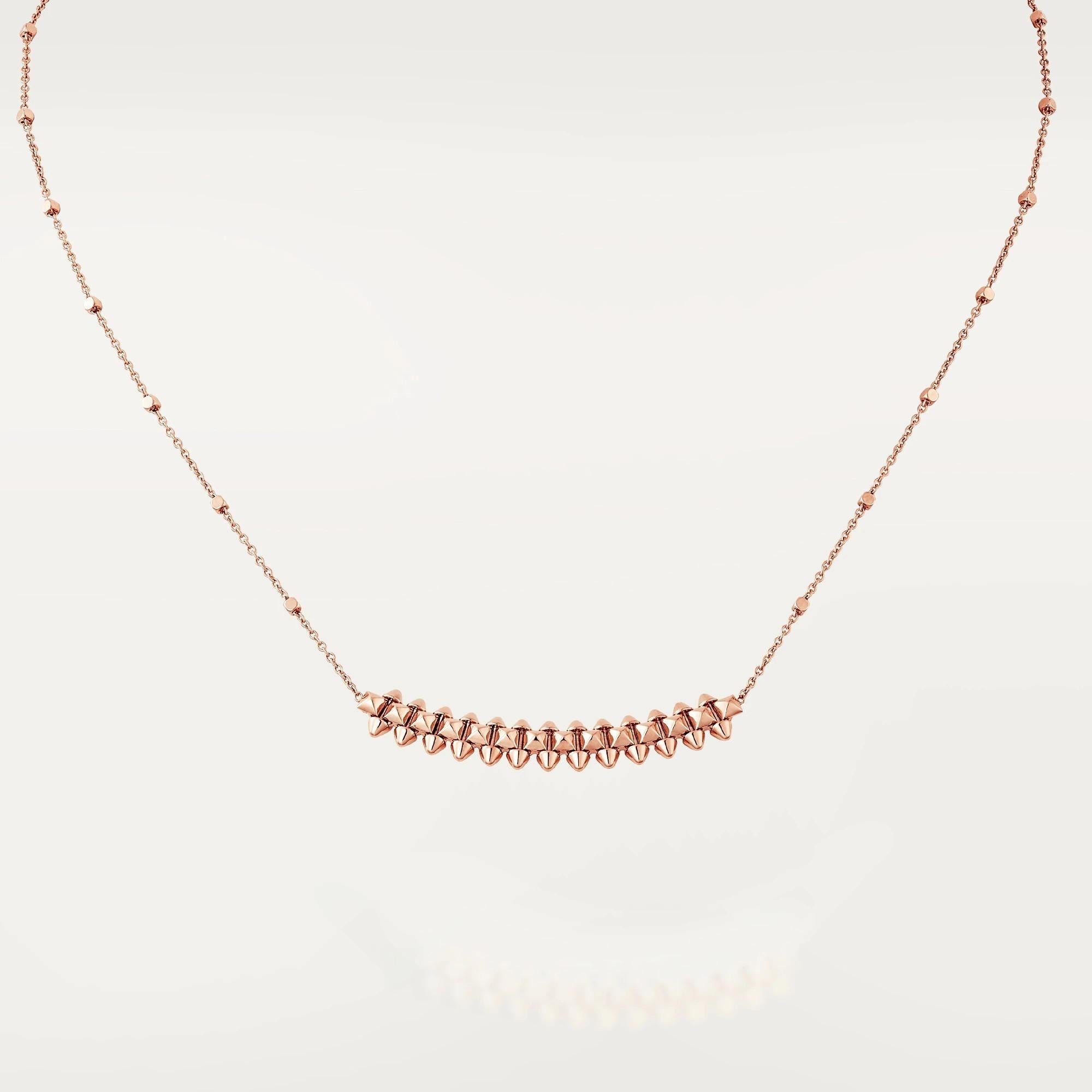 ¡®Loco¡¯CLASH PINK GOLD NECKLACE