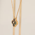 ¡®Loco¡¯CLOVER 15MM DIAMOND AND MOTHER-OF-GREY NECKLACE