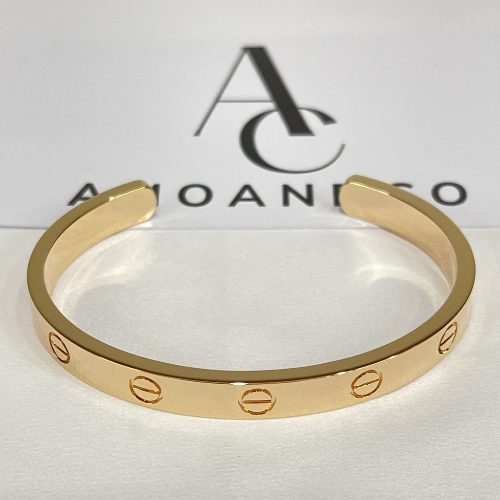 ¡®Loco¡¯LOVE BRACELET 6.1MM OPEN CUFF