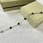 [¡®Loco¡¯]CLOVER 6 MOTIF  ONYXS BRACELET