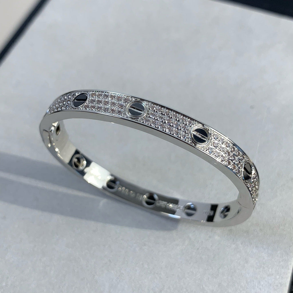 ¡®Loco¡¯LOVE BRACELET 6.1MM DIAMOND-PAVED CERAMIC