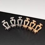 ¡®Loco¡¯FORCE LARGE HORSESHOE HALF DIAMOND BRACELET ROSE GOLD