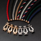 ¡®Loco¡¯FORCE LARGE HORSESHOE FULL DIAMOND BRACELET ROSE GOLD