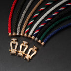 ¡®Loco¡¯FORCE LARGE HORSESHOE FULL DIAMOND BRACELET ROSE GOLD
