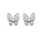 ¡®Loco¡¯BUTTERFLY ALL DIAMOND EARRINGS
