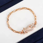 ¡®Loco¡¯FORCE LARGE HORSESHOE CLASP  METAL BRACELET
