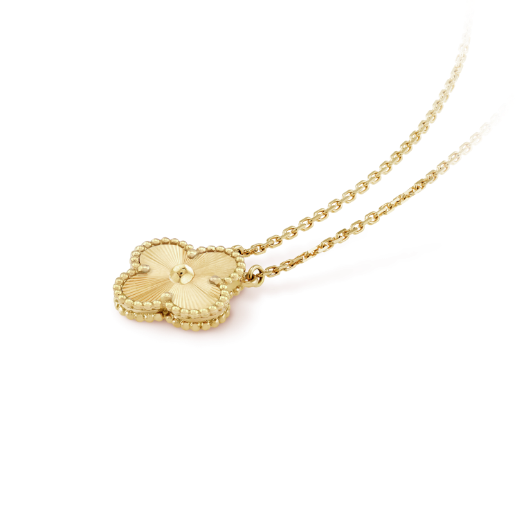 ¡®Loco¡¯CLOVER 15MM LASER NECKLACE