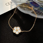 ¡®Loco¡¯LUCKY WHITE MOP PLUM BLOSSOM  BRACELET